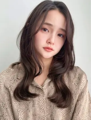 セミロング カラー ヘアアレンジ トレンド×似合わせ 中野悠のヘアスタイル