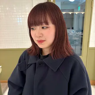 ミディアム カラー 🎯🦖ʜᴀɴᴀ 似合わせショート🌷のヘアスタイル