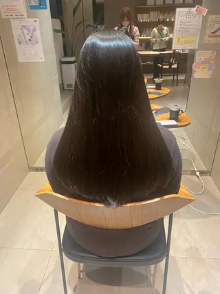 ロング 髪質改善/カラー/ カット/富岡佑麻のヘアスタイル