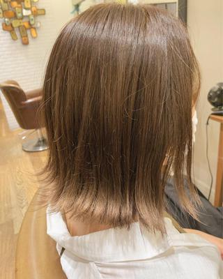 ミディアム カラー 佐藤 宰  OZ桑野店のヘアスタイル