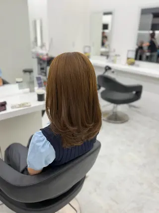 ロング カラー 🤍レイヤー/顔周り /hirari🤍のヘアスタイル