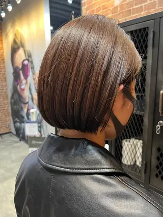 ミディアム カラー パーマ ヘアアレンジ メンズ キッズ ネイル マツエク・マツパ アイブロウ 久木原 ゆりのヘアスタイル