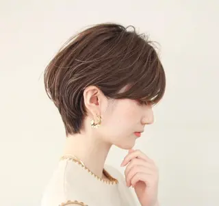 ショート パーマ 似合わせカット/ カラー🌼松原 寿花のヘアスタイル