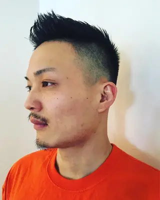 ショート メンズ 骨格補正カット✂︎ 🌟菅野陽介🌟のヘアスタイル