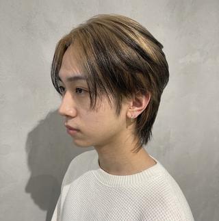 ショート ハイトーン/ブリーチ 特化/𝕐𝕌𝕀のヘアスタイル