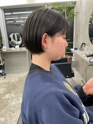 ショート 👑ボブはお任せ ミヤノ👑のヘアスタイル