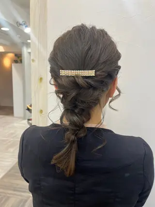 ヘアアレンジ 河野 優希のヘアスタイル