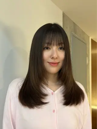 ロング ☆カット/カラー/ ヘアアレンジ☆ リサのヘアスタイル