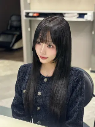 カラー ロング 天神美容室 🎀hinaのヘアスタイル