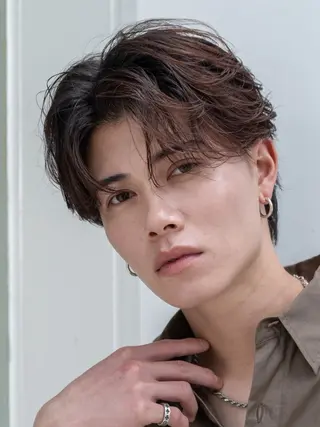 パーマ メンズ fifthOITA 渡邊大瀬のヘアスタイル