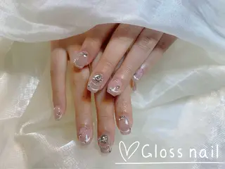 ネイル miho🍎 Gloss nailのネイルデザイン