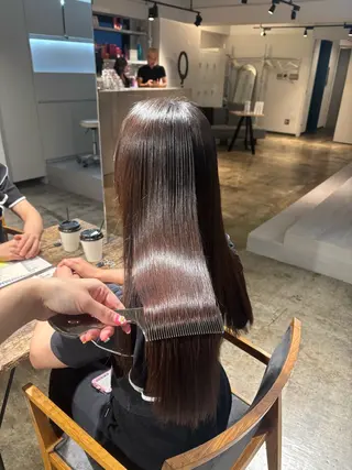 ロング パーマ 🌼ブリーチ/個性派 ヘアセットMei🌼のヘアスタイル