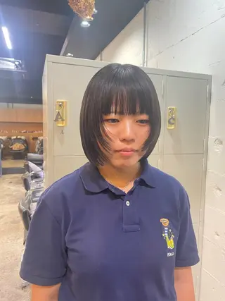 ショート カラー ヘアアレンジ 🎀レイヤー 透明感 カラーyuuri🎀のヘアスタイル