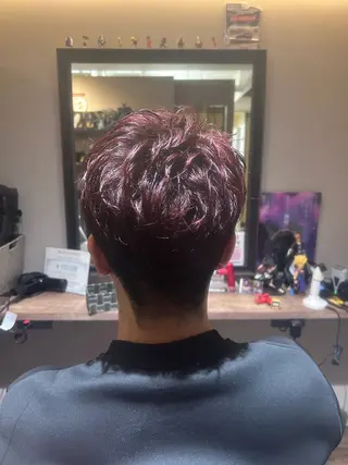 ミディアム ex-fa for men 早藤朋哉のヘアスタイル