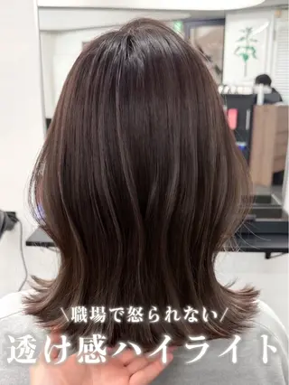 ロング 鈴木 菜々映のヘアスタイル