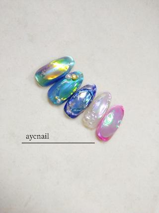 ネイル 推しネイル | 　aycnailのネイルデザイン