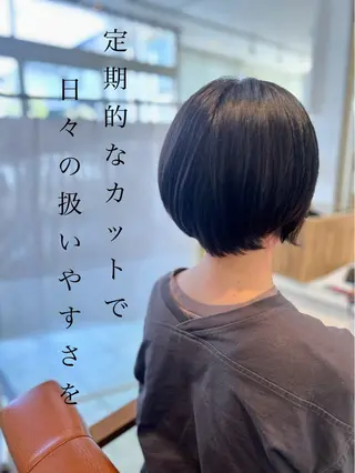 ショート ナチュラルオーブン 大村店🍀深松孝枝のヘアスタイル