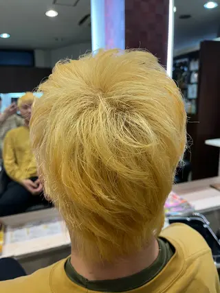 カラー 織田 英之のヘアスタイル