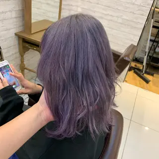 カラー 天野 利咲のヘアスタイル
