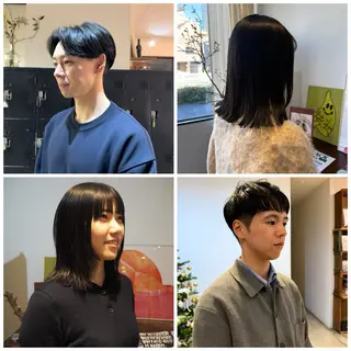 ショート メンズ nishihama nanaのヘアスタイル
