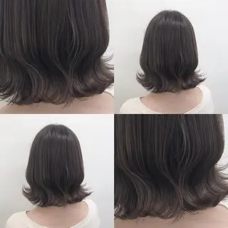 ロング カラー パーマ ヘアアレンジ メンズ キッズ ネイル マツエク・マツパ 上品＆韓国風 🥀海心🥀のヘアスタイル