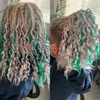 セミロング ヘアアレンジ SPINEL Sawaのヘアスタイル