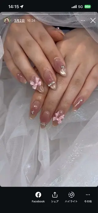 ネイル anela 仁香のネイルデザイン