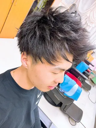 ショート メンズ 福木 康助のヘアスタイル
