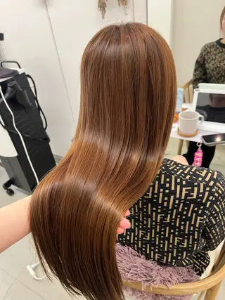 ロング カラー 透明感カラー/名古屋 /栄/木下奈々望のヘアスタイル