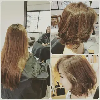 ショート spa hair ark 富井直美のヘアスタイル
