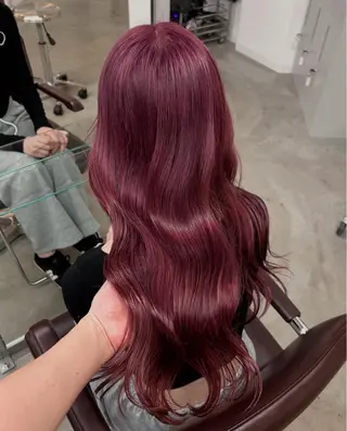 ロング カラー 大阪梅田 ♡ ヒナのヘアスタイル
