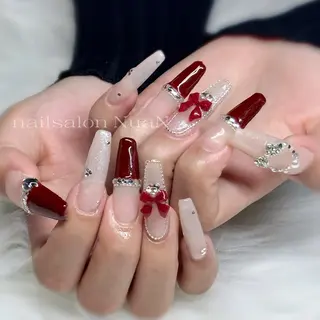 ネイル NuaN ミニモ停止中のネイルデザイン