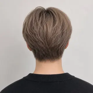 カラー メンズ メンズ特化カットパー マカラー坂田柊のヘアスタイル