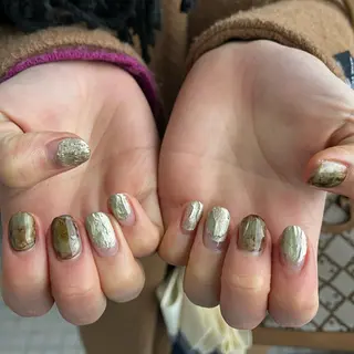ネイル 🤎Two ERI🤎のネイルデザイン