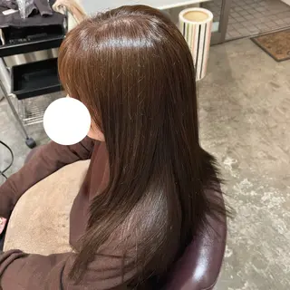 ロング カラー Dia アキヨシ ミユのヘアスタイル