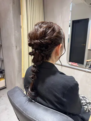 ヘアアレンジ 𝐇𝐢𝐧𝐚 ⟡.·のヘアスタイル