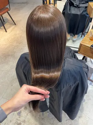 セミロング カラー TOKI /透明感/原宿のヘアスタイル