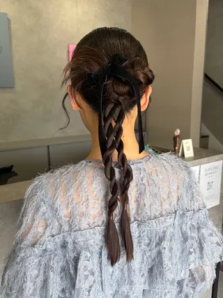 ヘアアレンジ 佐々木 愛実のヘアスタイル