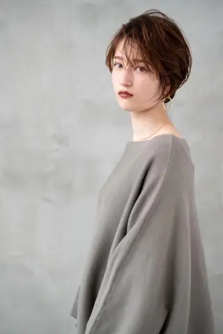 ショート カラー 🉐レイヤー/塩見 弘樹🉐渋谷のヘアスタイル