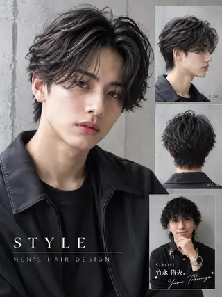 ショート パーマ メンズ 🔮メンズ縮毛矯正 メンズパーマ💎竹永のヘアスタイル