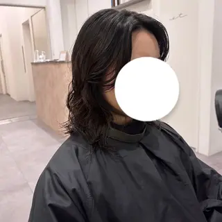 ミディアム パーマ mai 🎀 / 梅田美容室のヘアスタイル