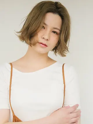 ショート カラー 大人の似合わせカット 髪質改善 ASUKAのヘアスタイル