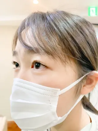 マツエク・マツパ 角戸 りおのヘアスタイル