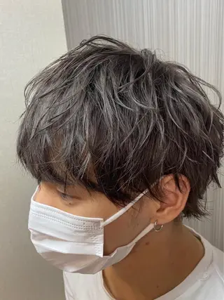 ショート メンズ 中川/縮毛矯正/ 高羽 克明のヘアスタイル