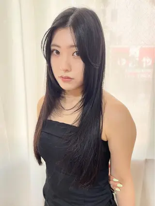 ロング 園田 渉 ◤SHIKIO◢のヘアスタイル
