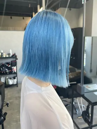カラー 𝗮𝘆𝘂𝗺𝗶 ハイトーン🎀のヘアスタイル