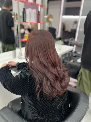 カラー 💖似合わせカラー ブリーチ💖レイヤーのヘアスタイル