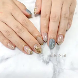 ネイル モチの良さ◉ フィルインネイル♡のネイルデザイン