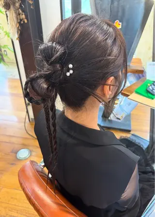 ヘアアレンジ NAGONSTYLE 田村　莉生のヘアスタイル