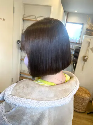 カラー 武田 悠生乃のヘアスタイル